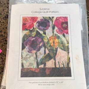 Sublime Collage Quilt Pattern by Emily Taylor